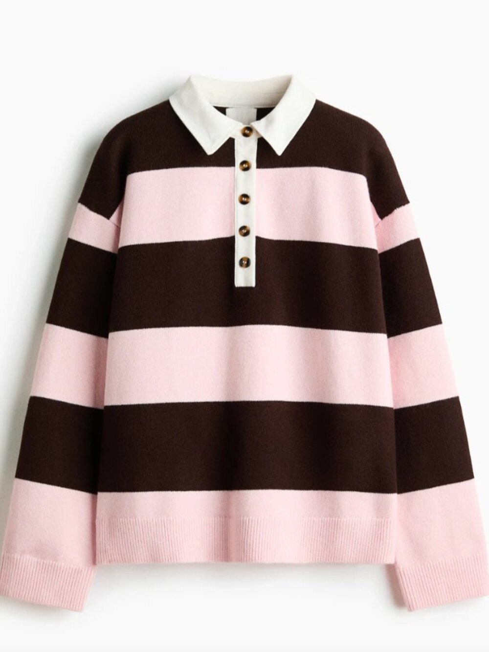 H&M Knit stripe sweater / L